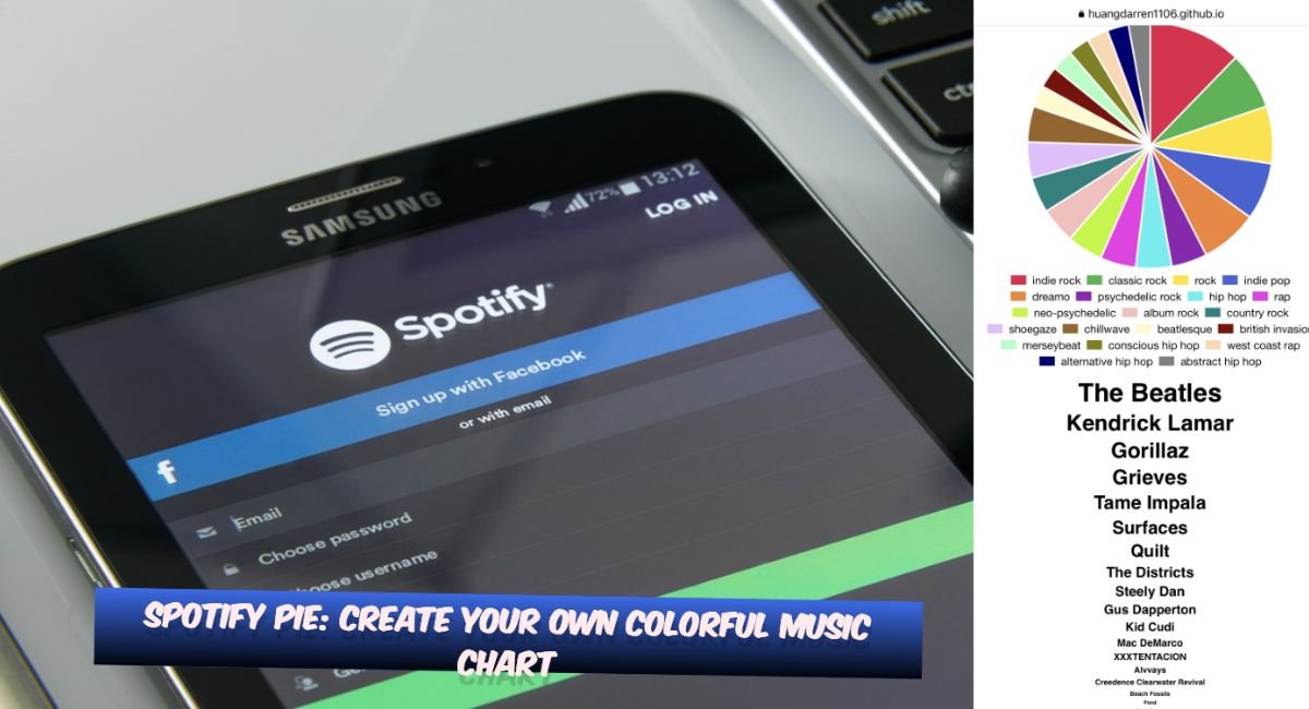 Spotify Pie: Create Your Own Colorful Music Chart